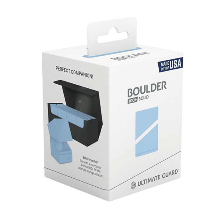 Ultimate Guard Deck Case - Boulder 100+ - Solid Baby Blue