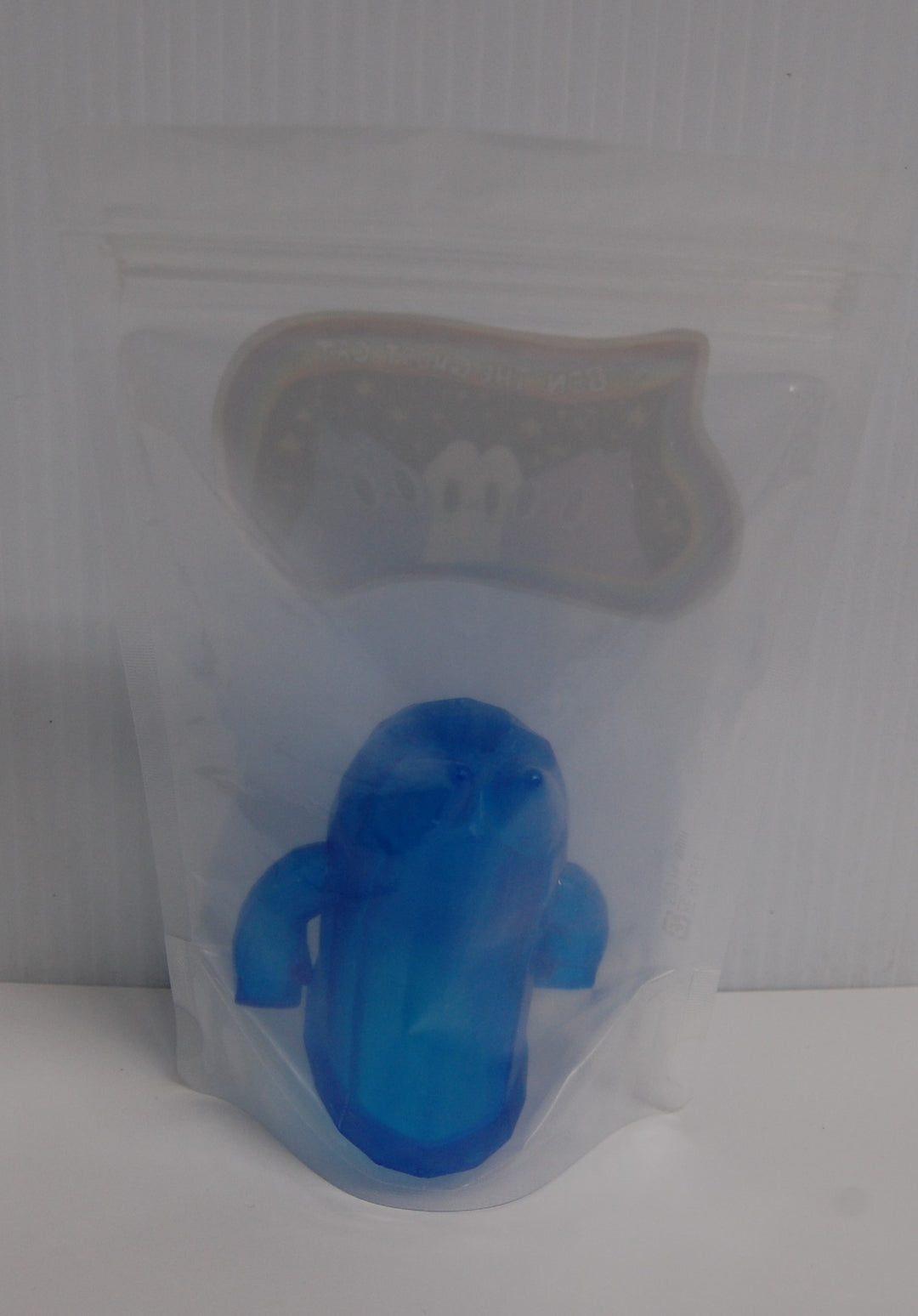 Ben The Ghost Cat - Mao Sofubi Vinyl Figure (Dark Blue)