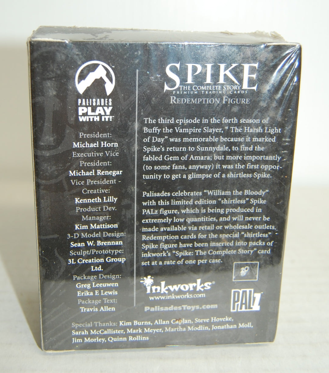 Buffy the Vampire Slayer "Harsh Light of Day" Spike - PALz Figure 2005 Inkworks