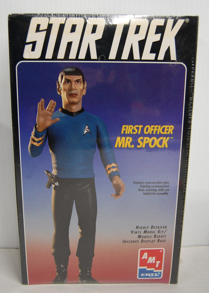 AMT 1995 Star Trek - First Officer Mr. Spock 12" Detailed Vinyl Model Kit #8704