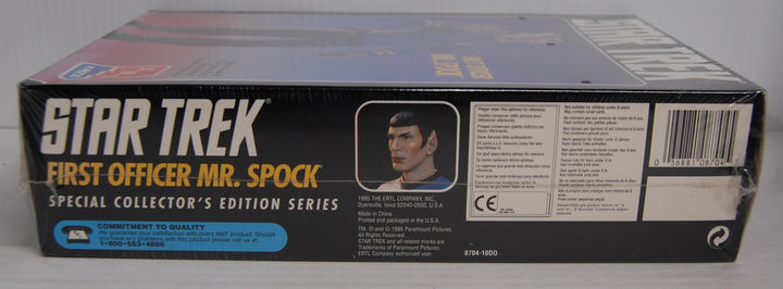 AMT 1995 Star Trek - First Officer Mr. Spock 12" Detailed Vinyl Model Kit #8704