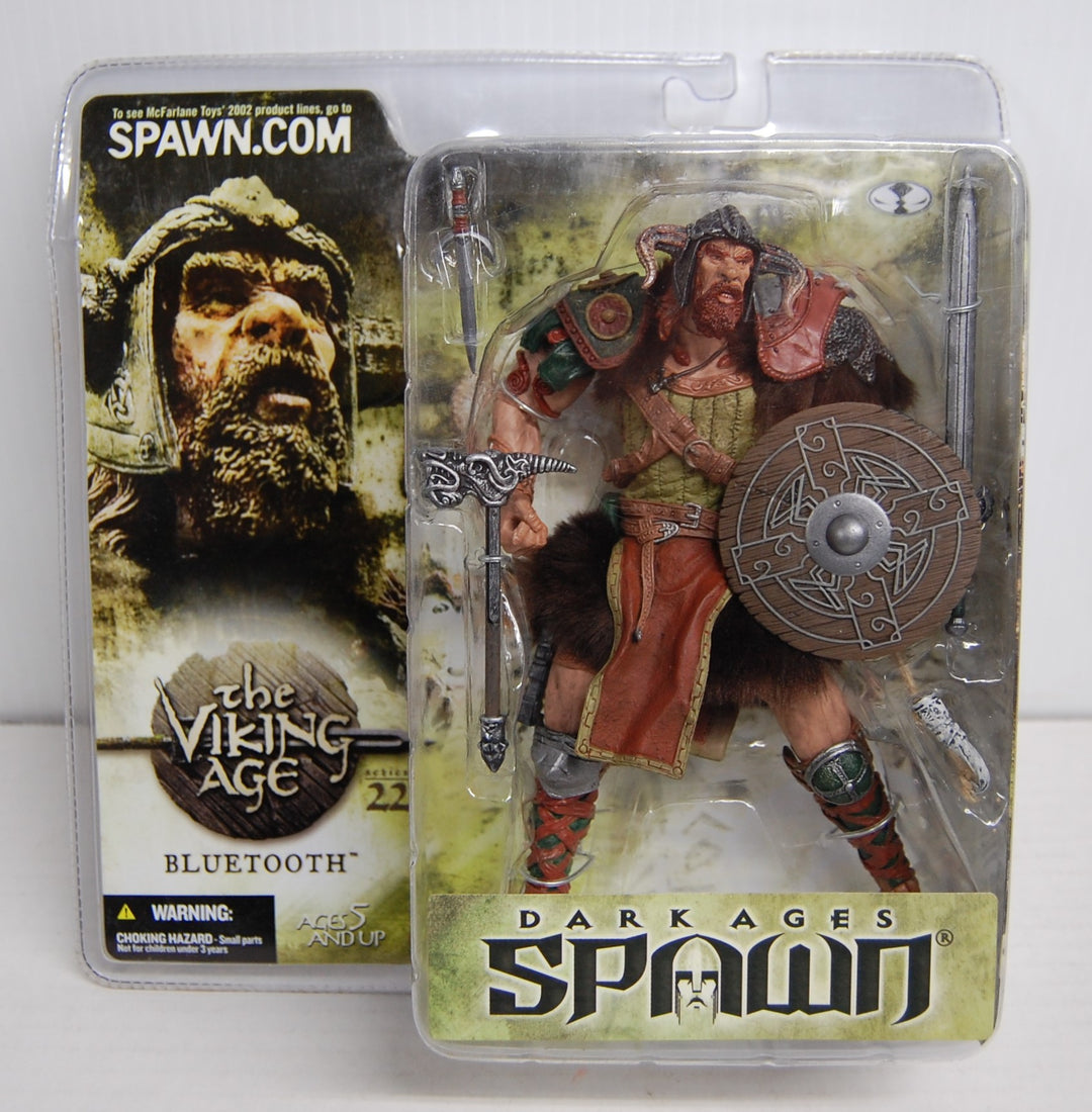 Spawn Dark Ages Series 22 The Viking Age Bluetooth 7" Figure 2002 McFarlane