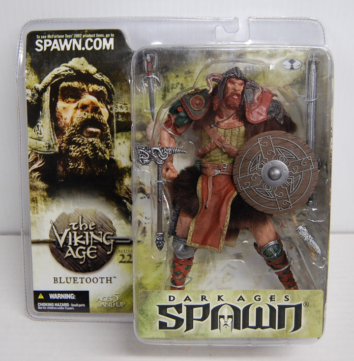 Spawn Dark Ages Series 22 The Viking Age Bluetooth 7" Figure 2002 McFarlane
