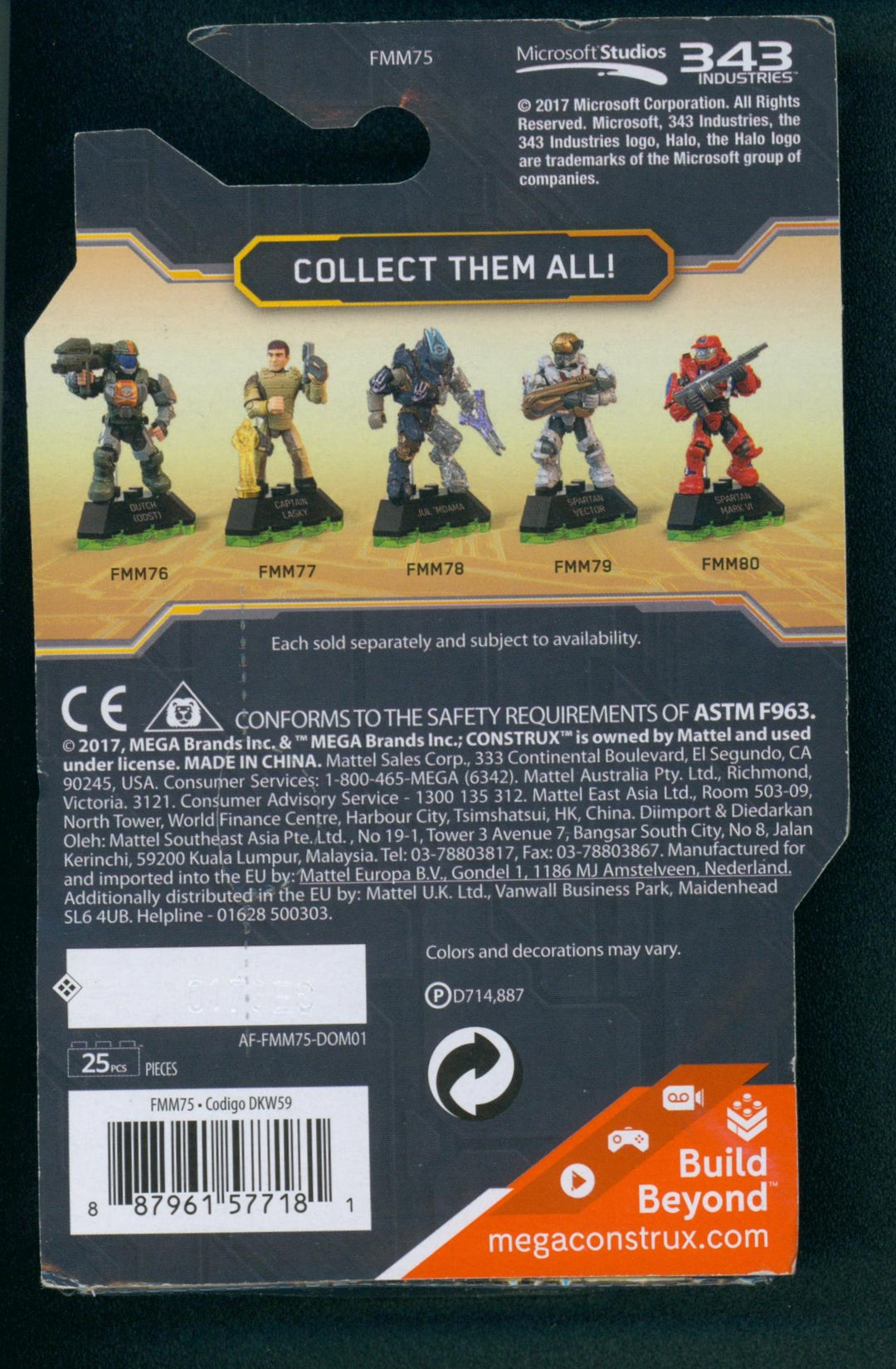 Halo Heroes Series 7 Spartan Carter-A259 Action Figure