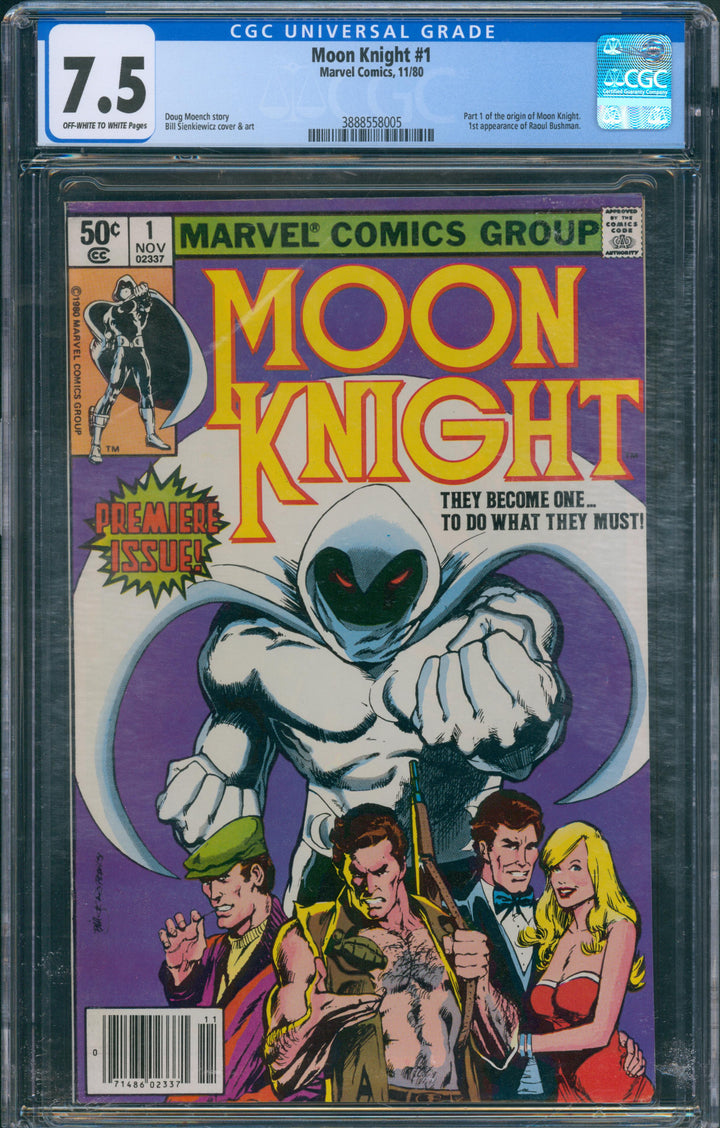 Moon Knight #1 CGC 7.5