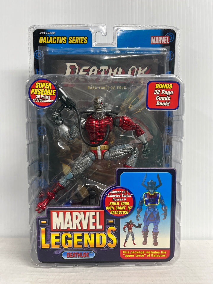 Marvel Legends Deathlok Action Figure w/ Galactus BAF Upper Torso