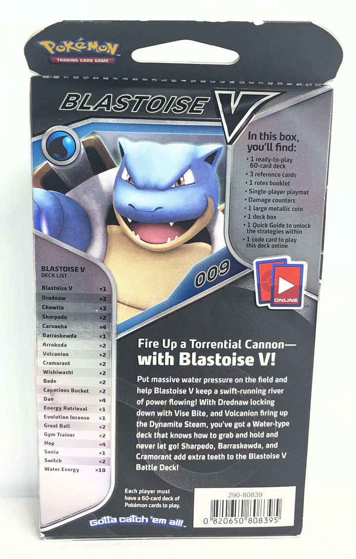 Pokemon V Blastoise Battle Deck