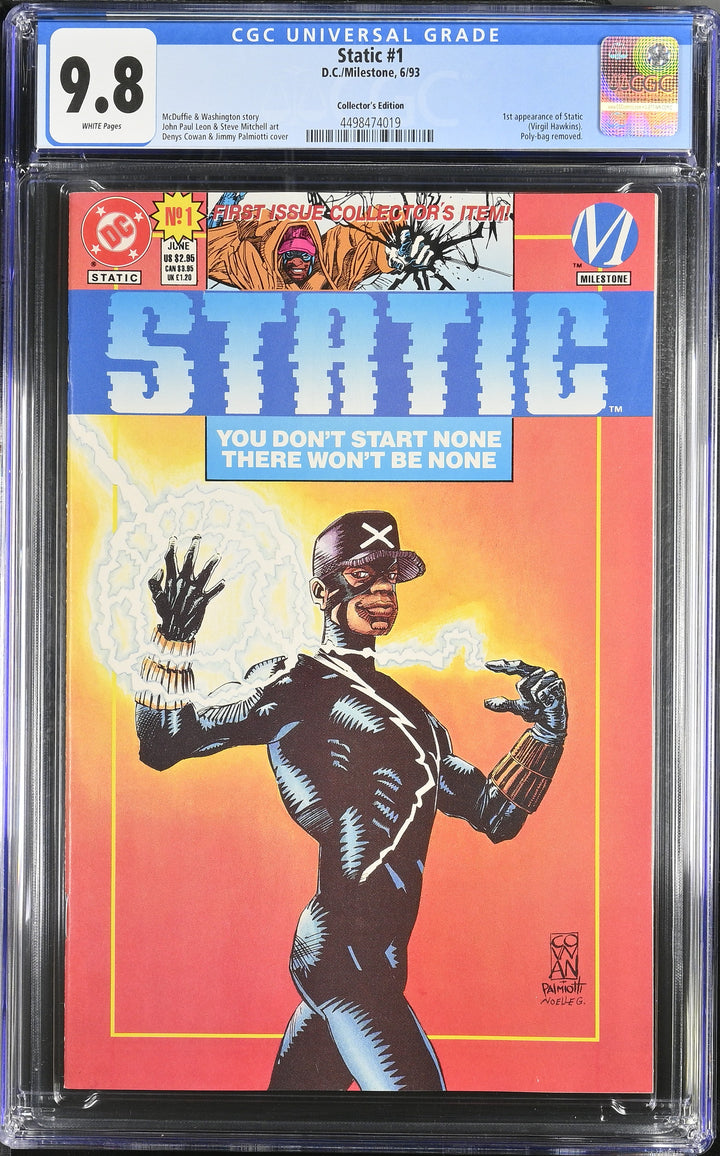 Static #1 CGC 9.8