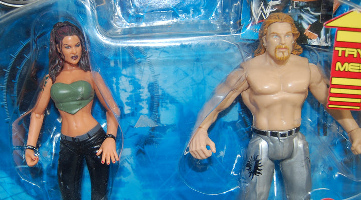 WWF Famous Scenes Series 4 Fully Loaded July 2000 Lita & Test 2-Pack