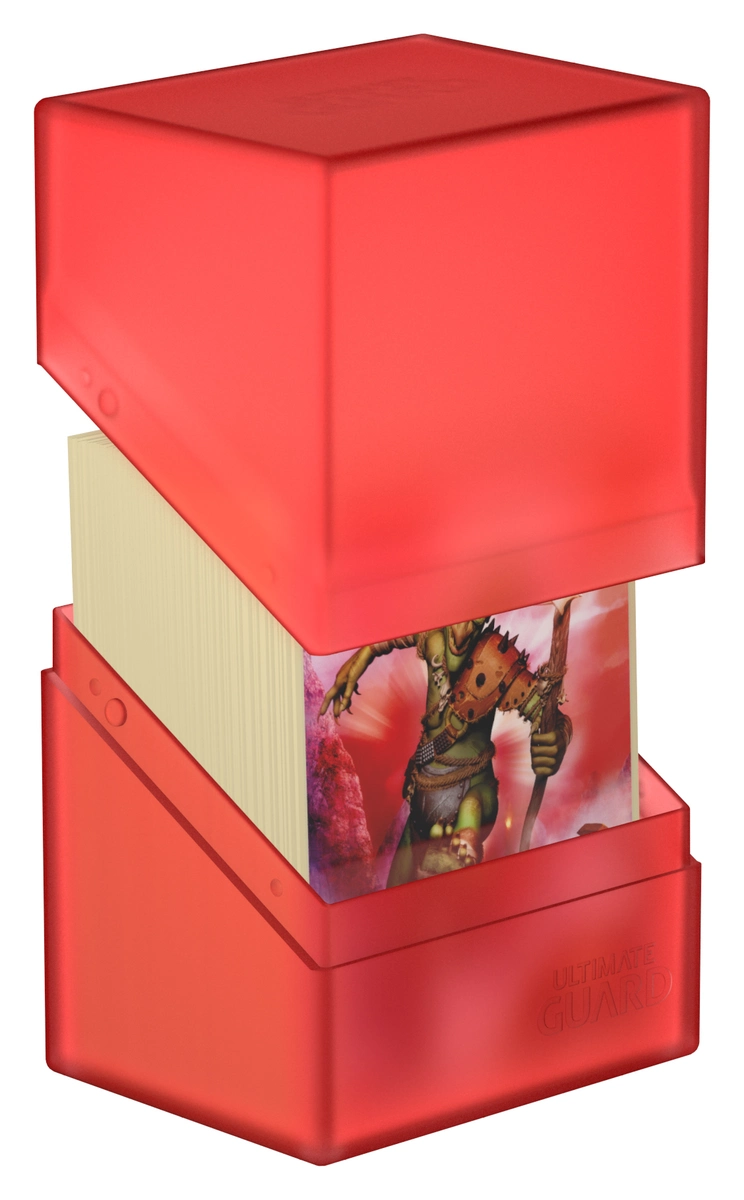 Ultimate Guard Deck Case - Boulder 80+ - Ruby
