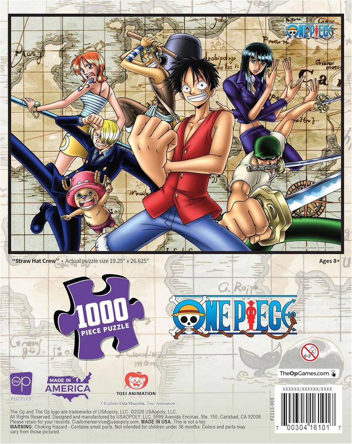One Piece - Straw Hat Crew - 1000 Piece Puzzle