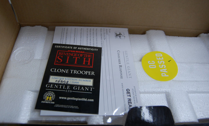 Star Wars Clone Trooper (Blue) Deluxe Bust - 501st Special Ops 06958/15000 Gentle Giant