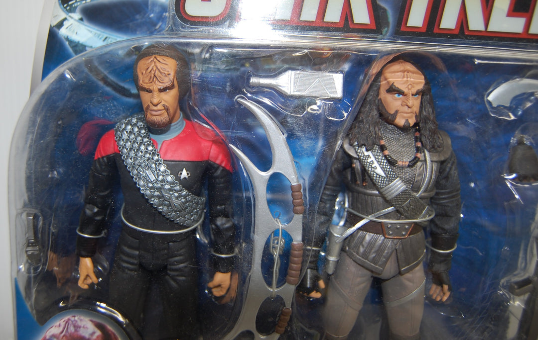 Star Trek: Deep Space Nine - Chancellor Gowron & Lieutenant Commander Worf 2pk