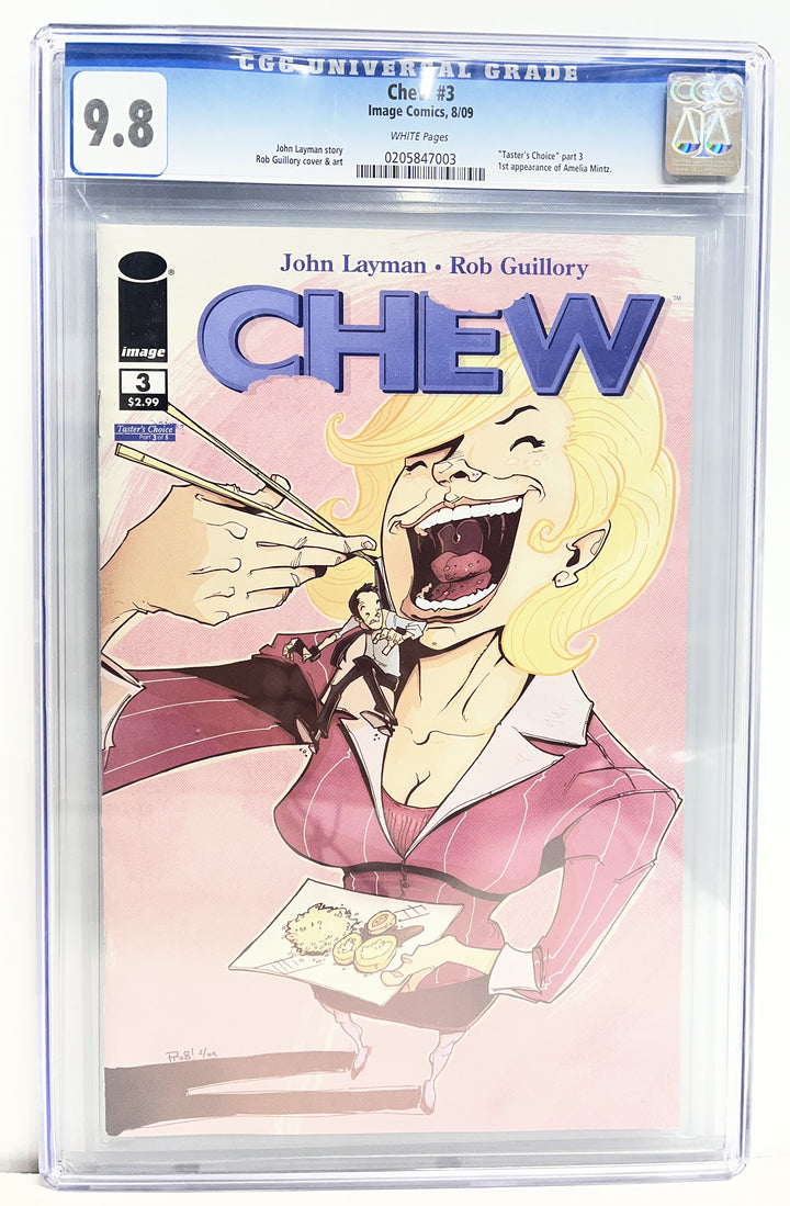 Chew #3 CGC 9.8