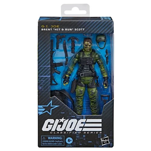 G.I. Joe Classified Series #188 Brent Hit & Run Scott 6-Inch Action Figure