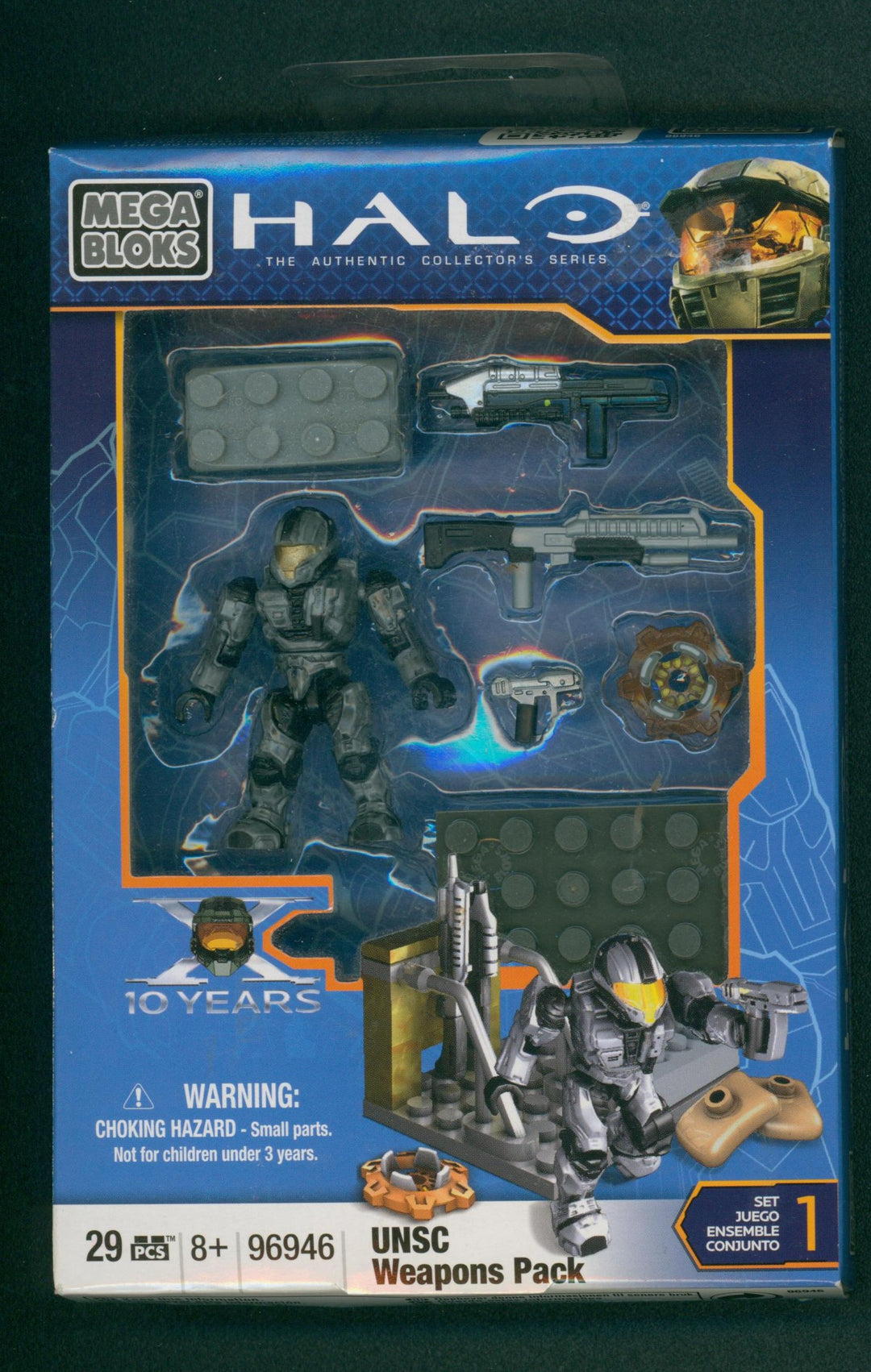 Halo UNSC CBQ Spartan & Weapons Pack