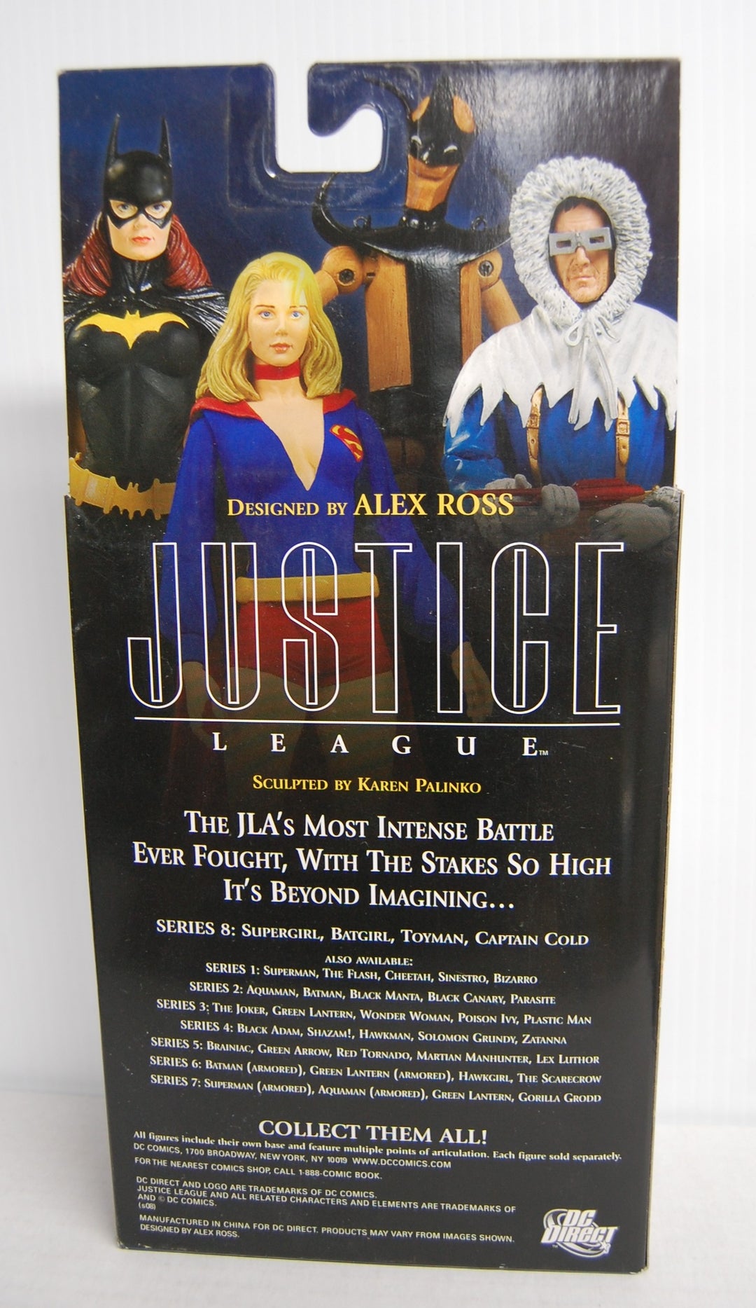 DC Direct Alex Ross Justice League Series 8 - Supergirl Figure