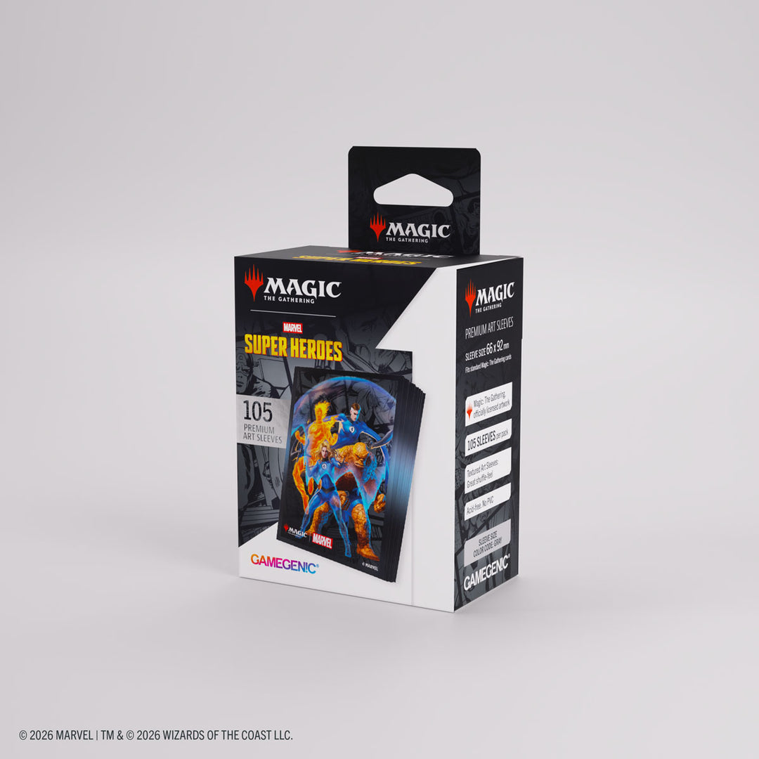 Card Sleeves - Premium Art: Magic the Gathering: Marvel Super Heroes - The Fantastic Four