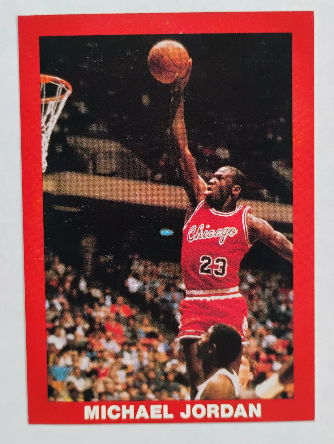 1989-90 Red Boarder Basketball Michael Jordan #NNO Dunking