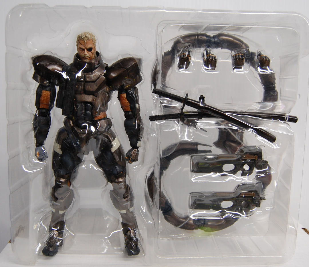 Play Arts Kai Metal Gear Solid 2 Sons of Liberty 25th Ann. - Solidus Snake 10" Figure
