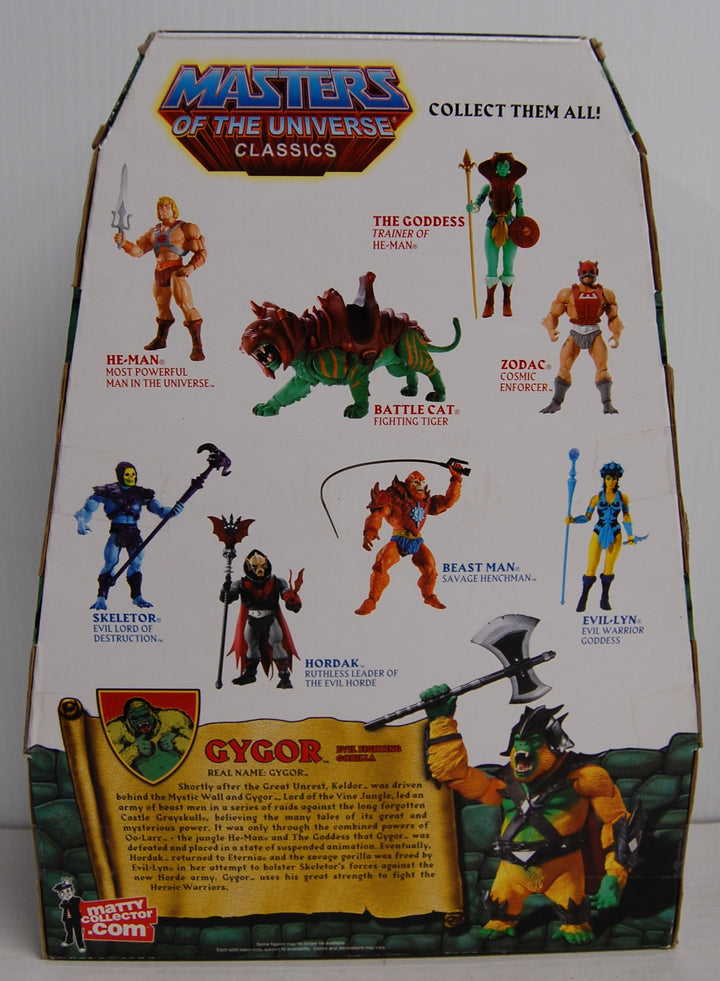 Masters of the Universe Classics Gygor Evil Fighting Gorilla 10" Figure 2009