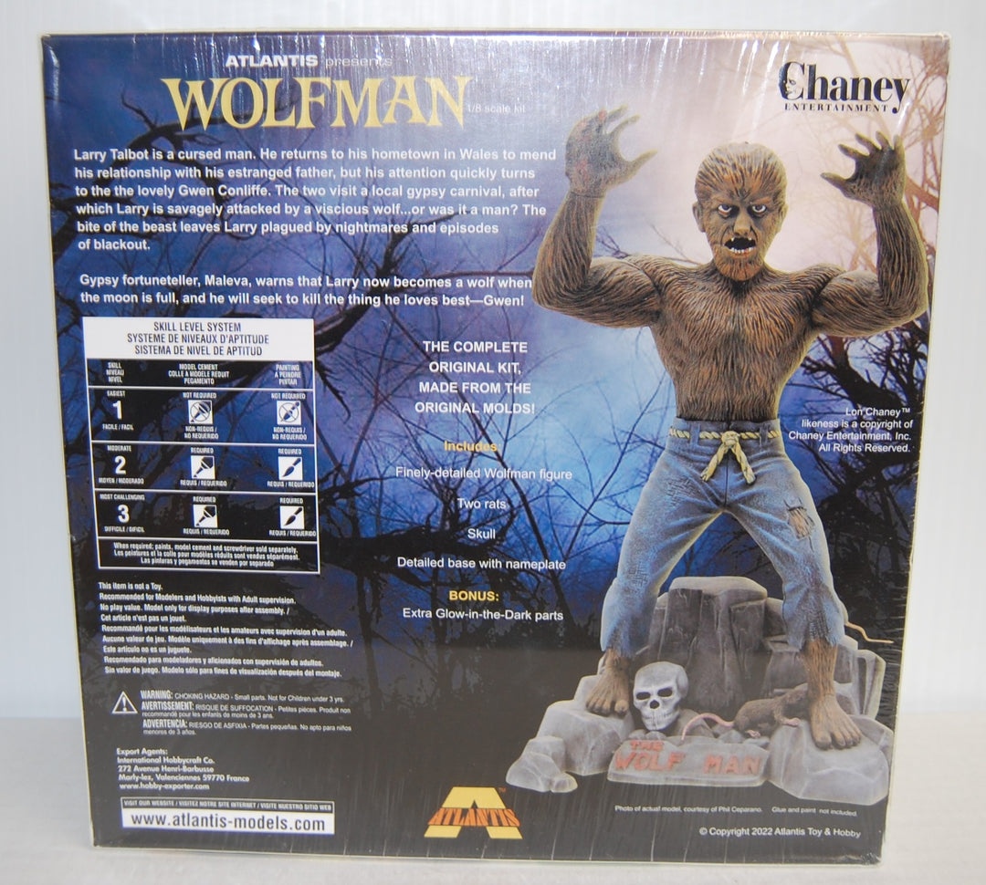 Wolfman Glow 1/18 Scale Model Kit A450 Atlantis 2022