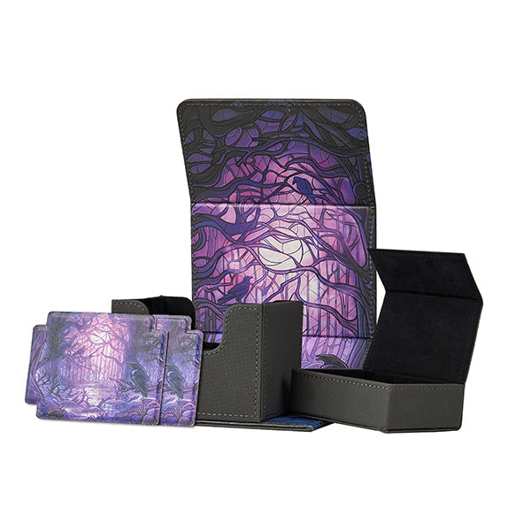 Arcane Fortress: Deck Vault: Radiant 100+ Deluxe - Stained Glass - Decaying Swamp