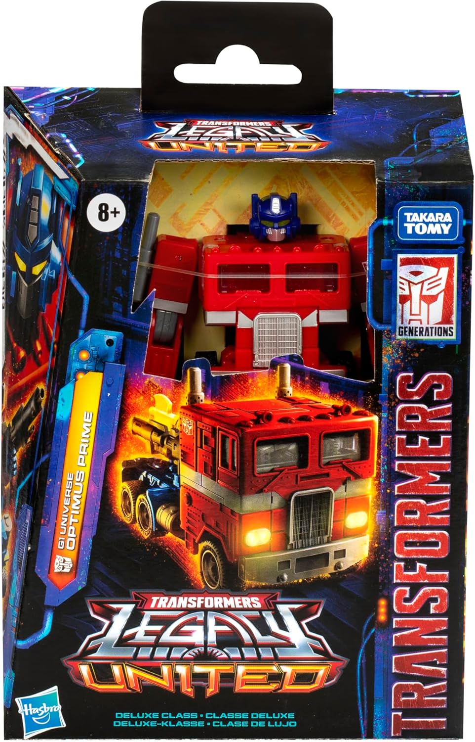 Transformers Gen Legacy G1 Dlx Optimus Prime action figure