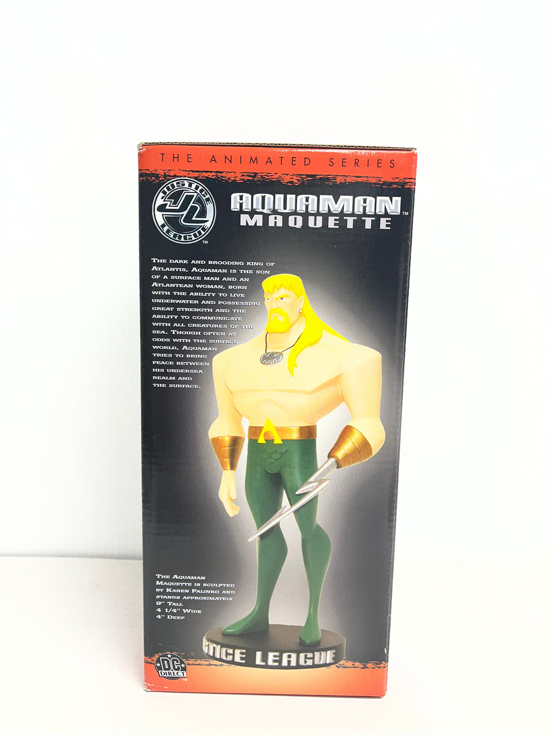 Justice League The Animated Series Aquaman Maquette DC Direct Limited 2695/4500