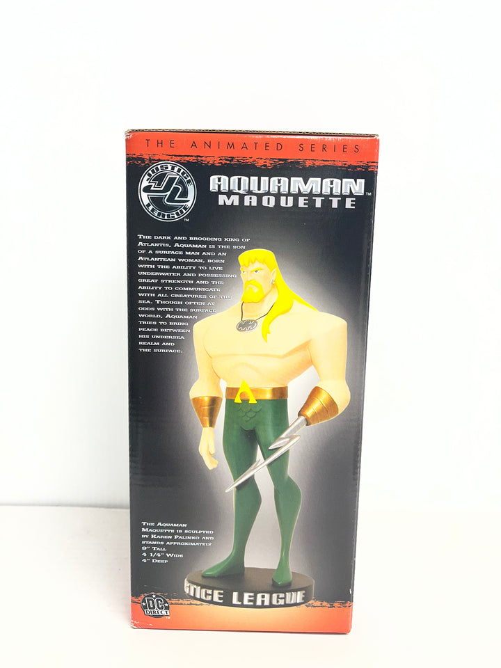 Justice League The Animated Series Aquaman Maquette DC Direct Limited 2695/4500