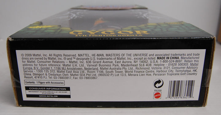Masters of the Universe Classics Gygor Evil Fighting Gorilla 10" Figure 2009