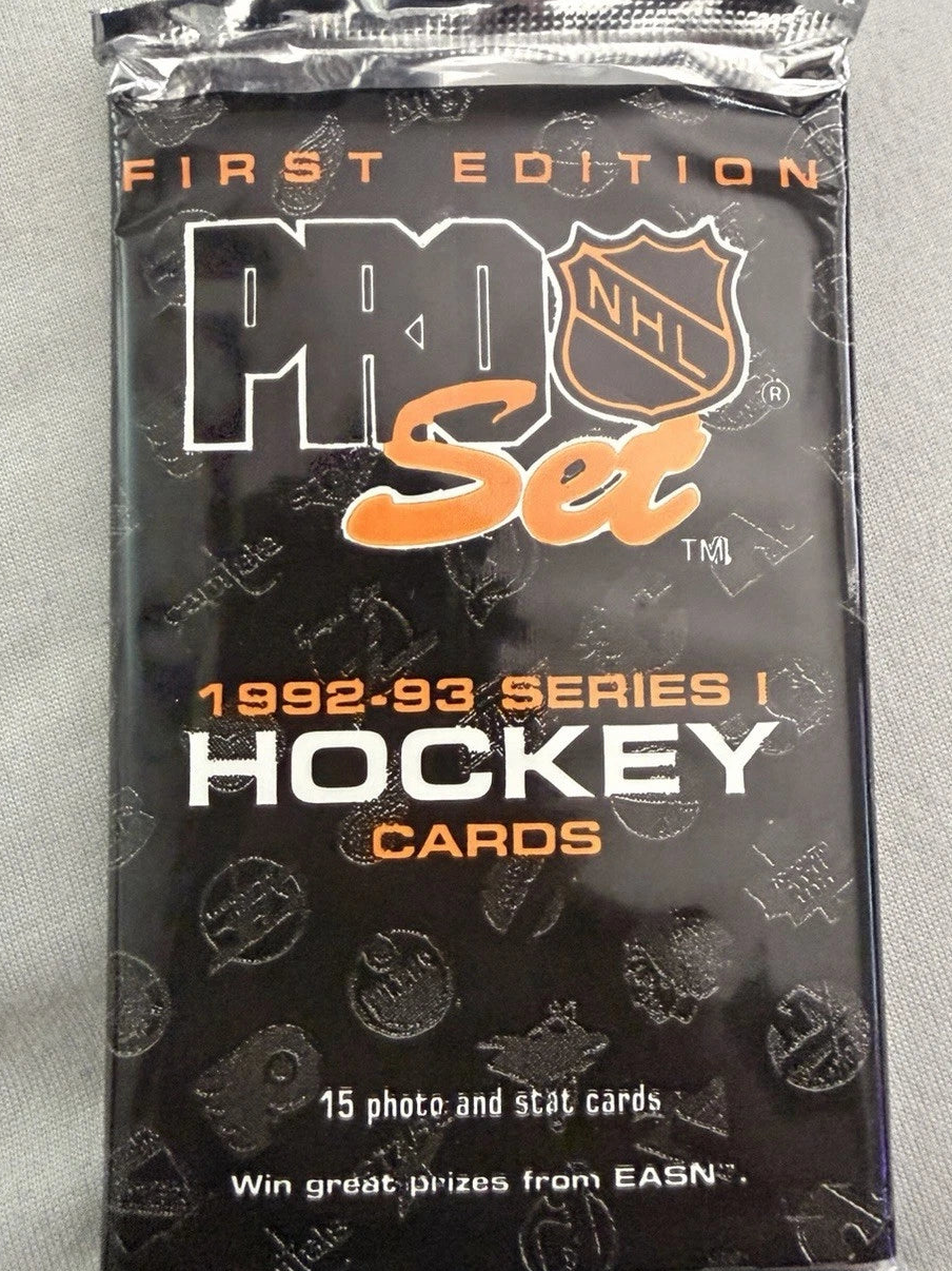 1992-93 Pro Set Hockey Series 1 Sealed Pack