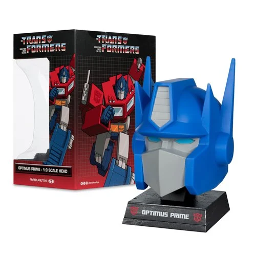 Transformers Optimus Prime 1:3 Scale Head Replica Bust