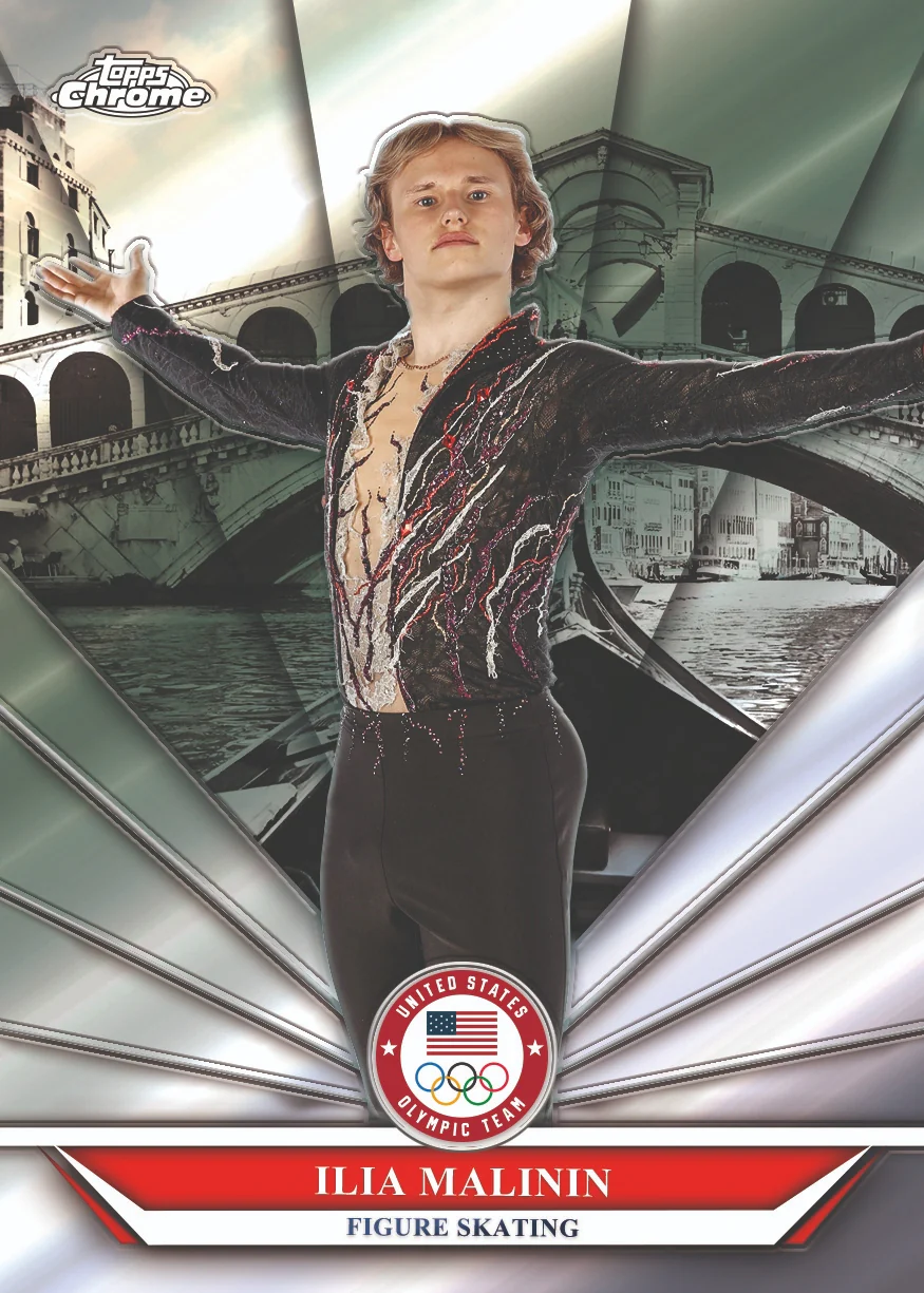 2026 Topps Chrome U.S. Olympic & Paralympic Team Hopefuls Value Box