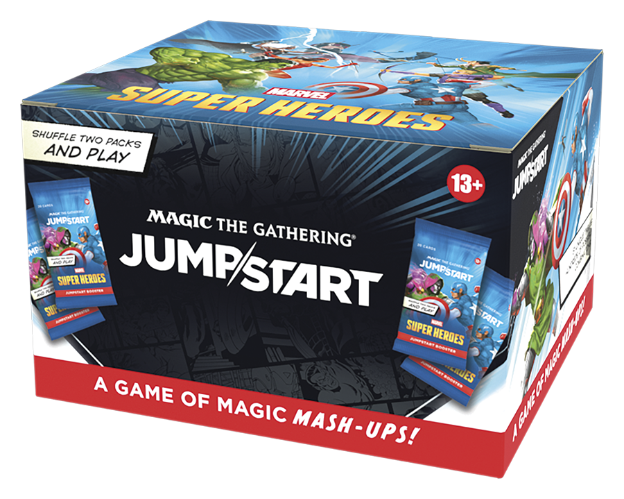 Magic: The Gathering - Marvel Super Heroes - Jumpstart Booster Box (24 Ct)