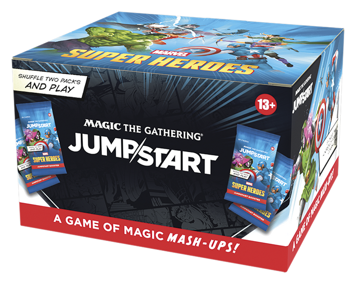Magic: The Gathering - Marvel Super Heroes - Jumpstart Booster Box (24 Ct)