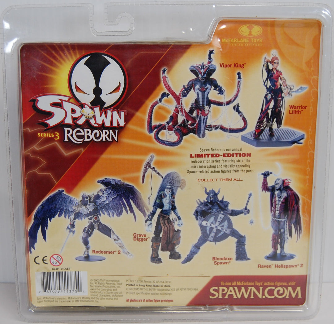 Spawn Reborn (Series 3) - Grave Digger Action Figure 2005