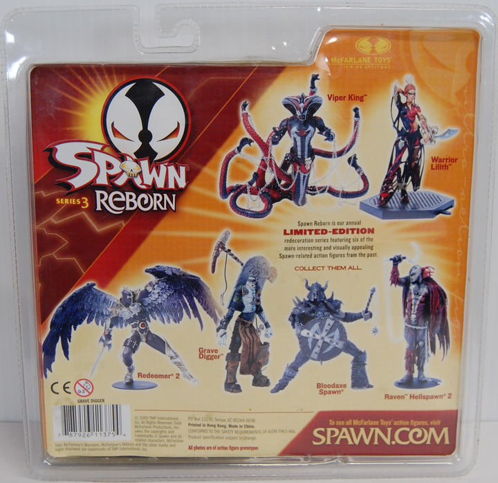 Spawn Reborn (Series 3) - Grave Digger Action Figure 2005