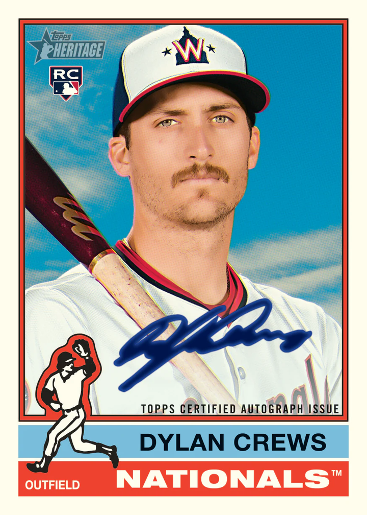 2025 Topps Heritage Baseball Mega Box (17ct)