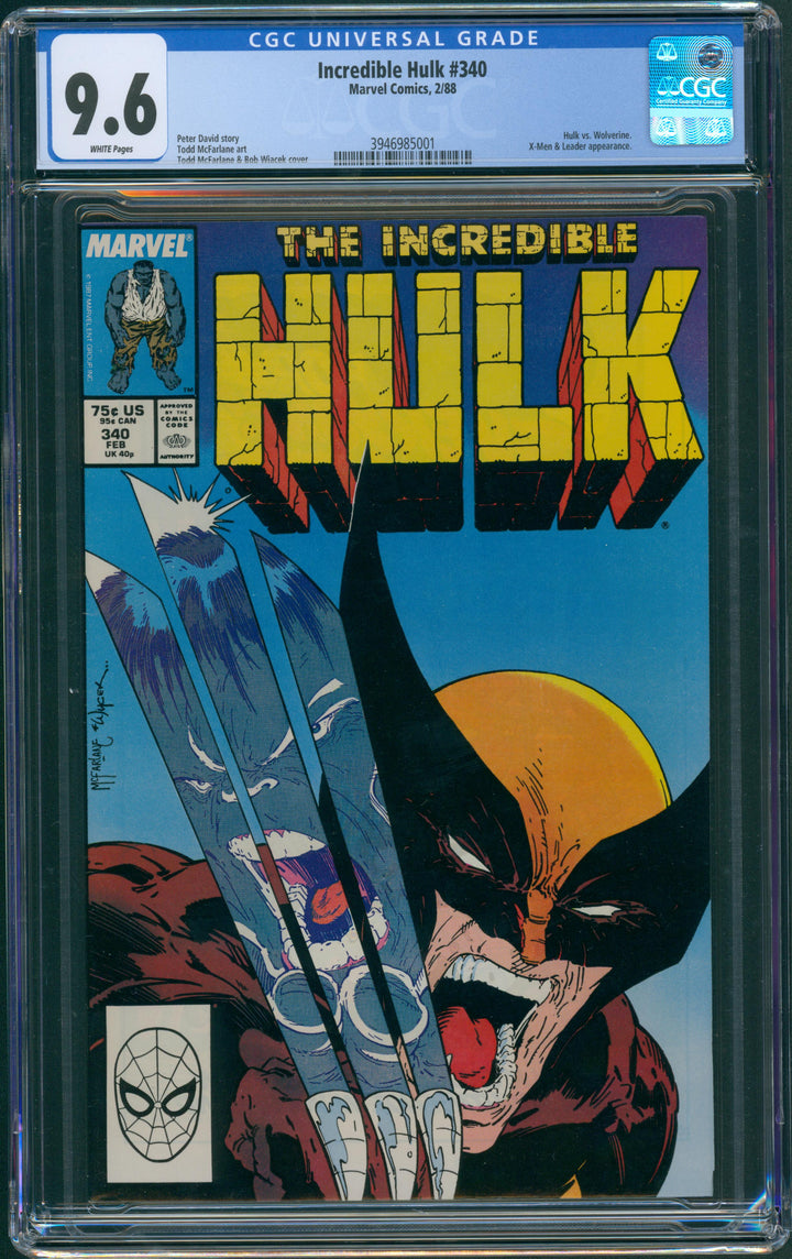 Incredible Hulk #340 CGC 9.6