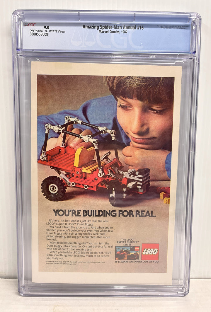 Amazing Spider-Man Annual #16 CGC 9.0