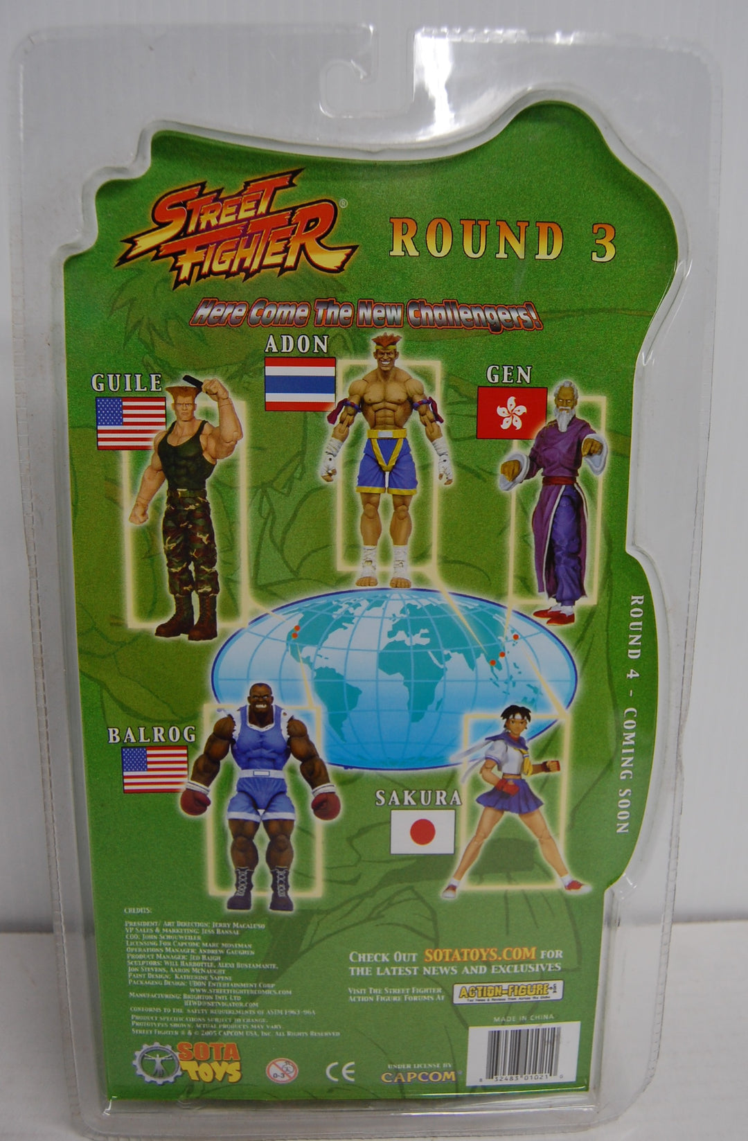 Street Fighter Round 3 - GEN - Action Figure 6"