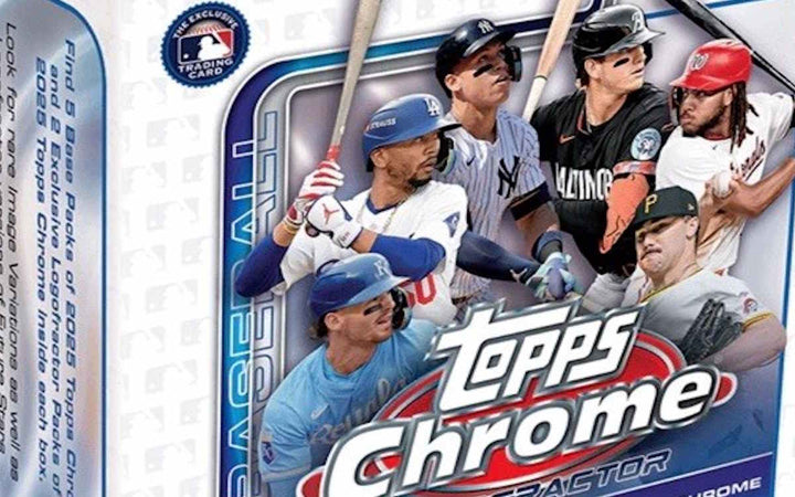 2025 Topps Chrome Logofractor Baseball Mega Box