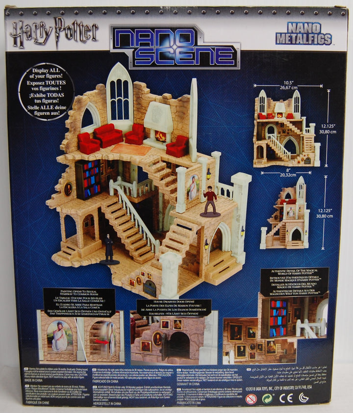 Harry Potter Nano Scene - Gryffindor Tower w/ 2 Nano Metalfigs 2018 Jada