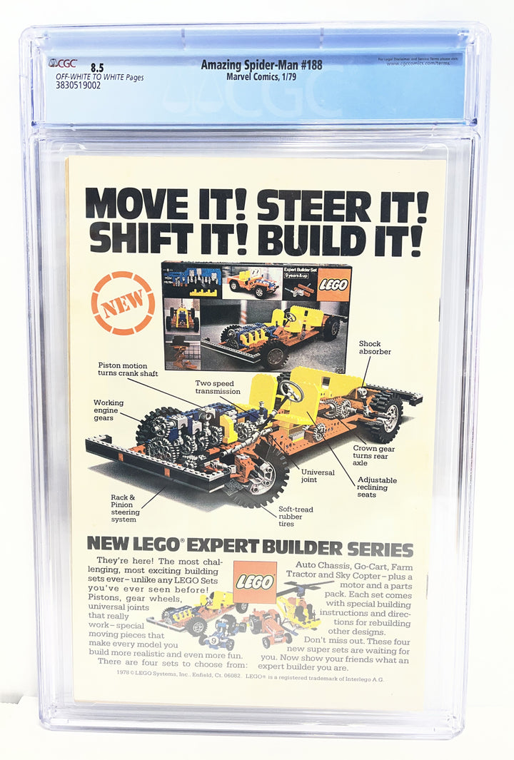 Amazing Spider-Man #188 CGC 8.5