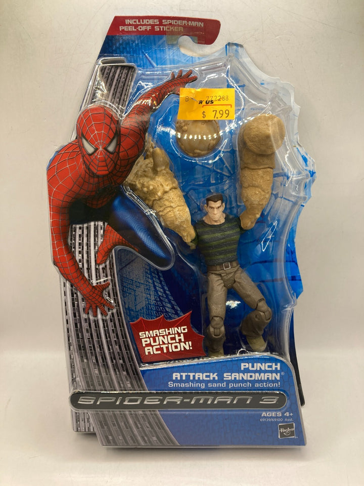 Lot of 6 - Sealed Spider-Man 3 Movie Figures - Venom, Sandman, New Goblin