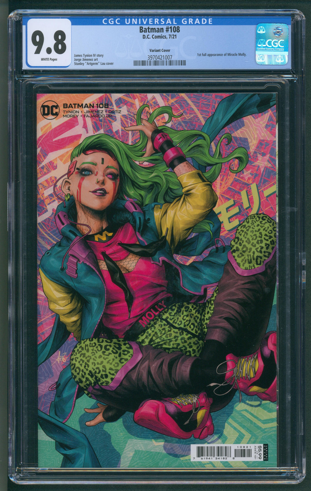 Batman #108 CGC 9.8