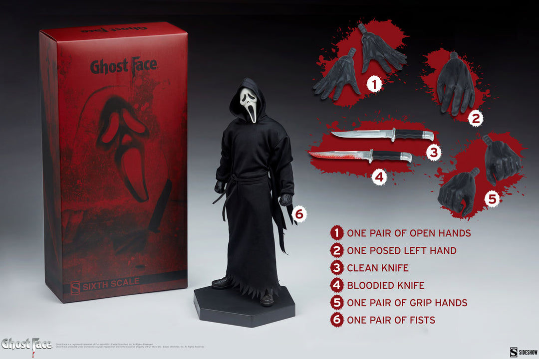 Ghostface Sixth Scale Figure 100447
