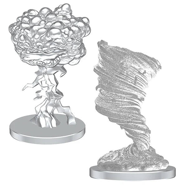 Pathfinder Battles: Unpainted Miniatures - Living Thunderclap & Living Whirlwind