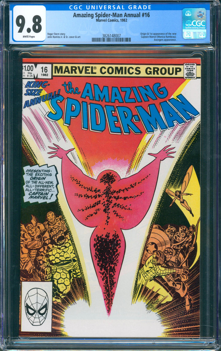 Amazing Spider-Man Annual #16 CGC 9.8